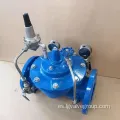 Válvulas reductoras de presión de soluciones de agua